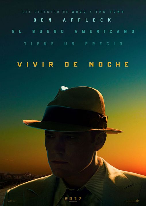 Vivir de noche : Cartel