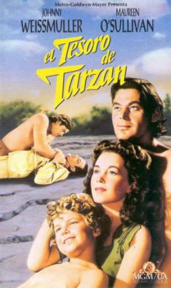 El tesoro de Tarzán : Cartel