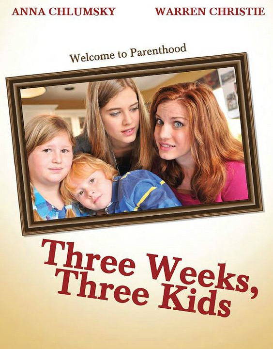 Tres semanas, tres niños : Cartel