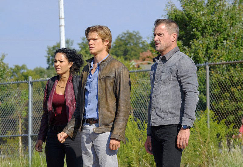 MacGyver (2016) : Foto Tristin Mays, George Eads, Lucas Till