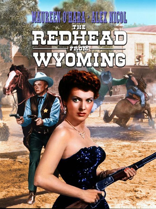 La pelirroja de Wyoming : Cartel