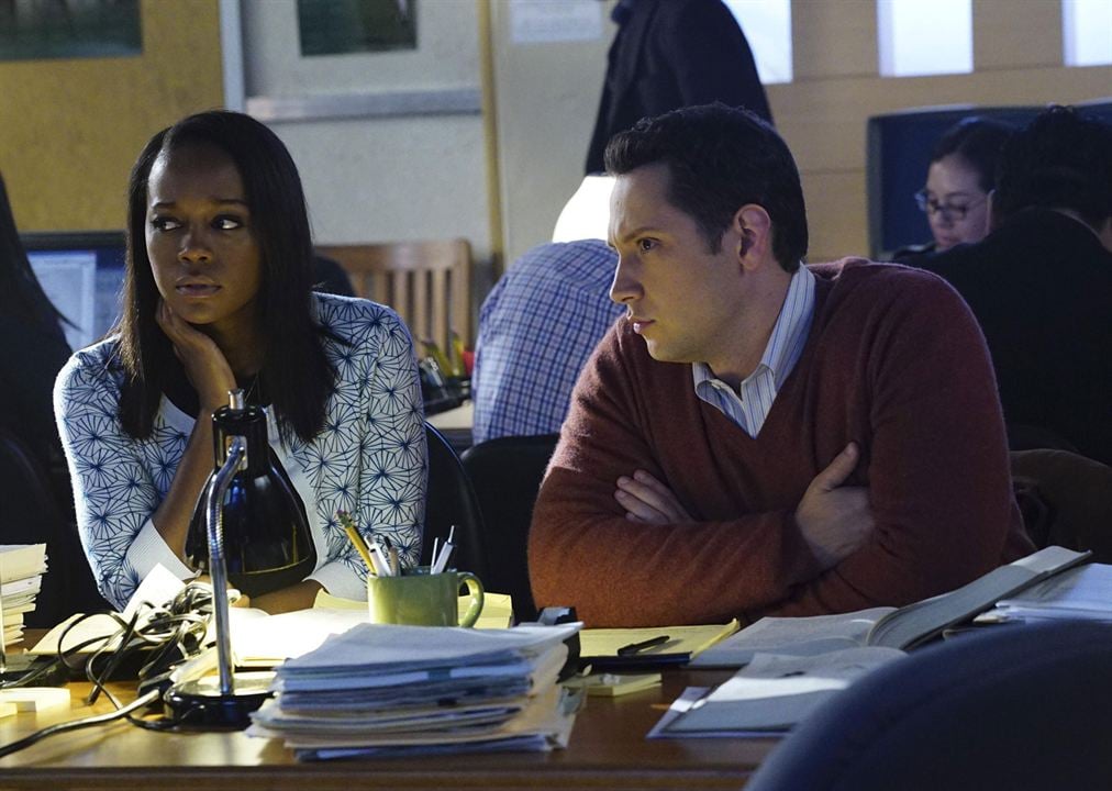 Cómo defender a un asesino : Foto Aja Naomi King, Matt McGorry