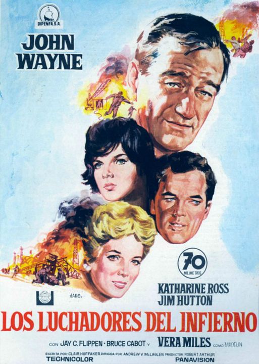 Los luchadores del infierno : Cartel