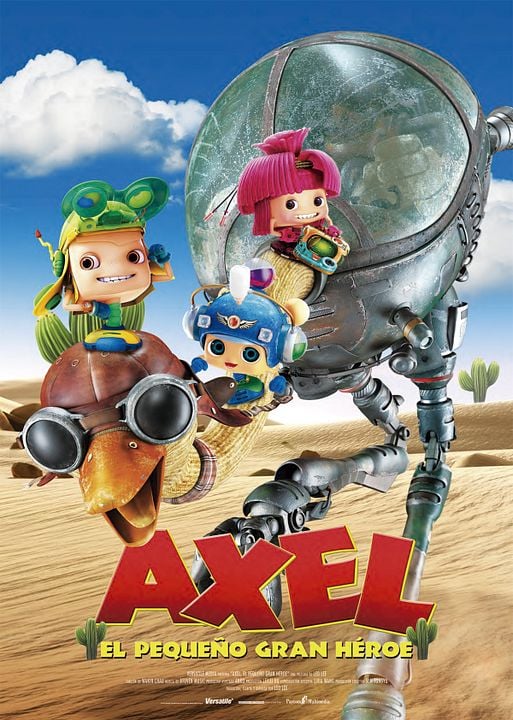 Axel, el pequeño gran héroe : Cartel