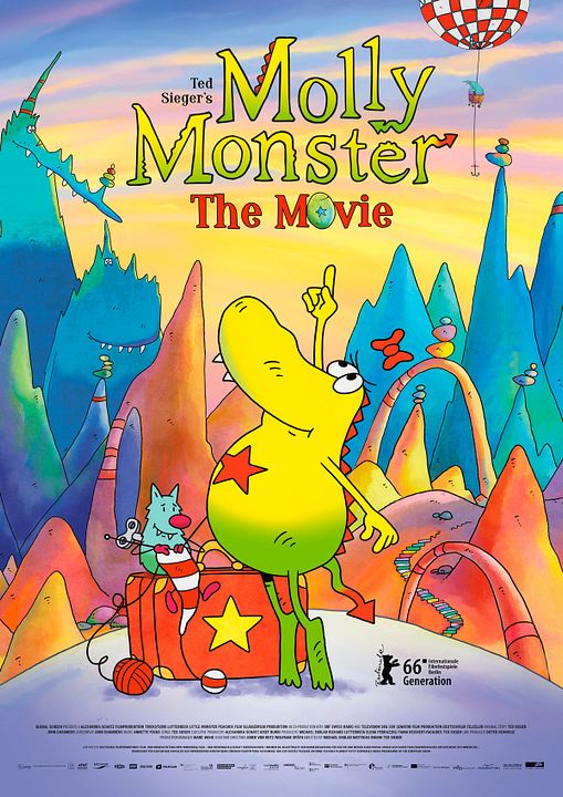 El regalo de Molly Monster : Cartel