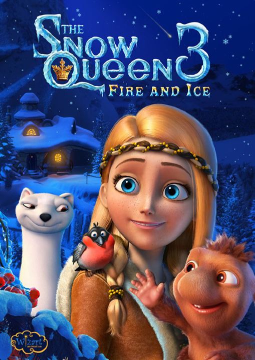 La Reina de las Nieves: Fuego y hielo : Cartel