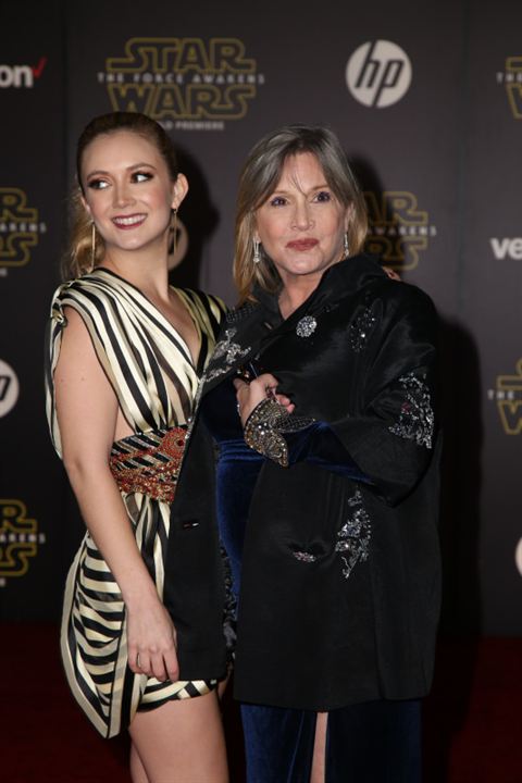 Couverture magazine Carrie Fisher, Billie Lourd