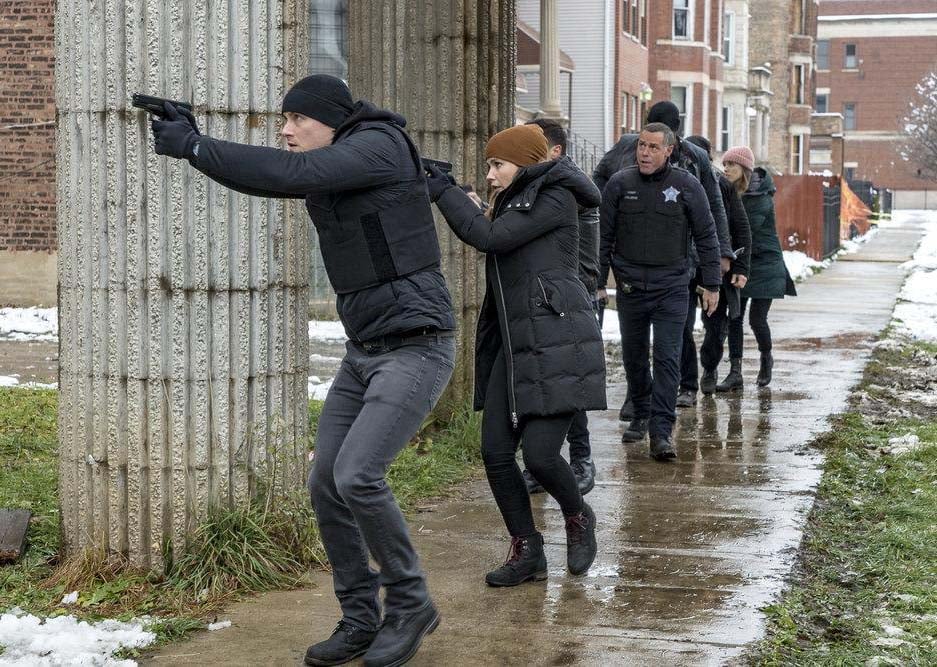 Chicago PD : Foto Sophia Bush, Jason Beghe, Jesse Lee Soffer