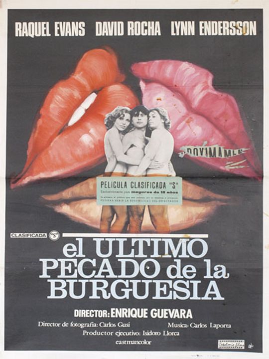 El último pecado de la burguesía : Cartel