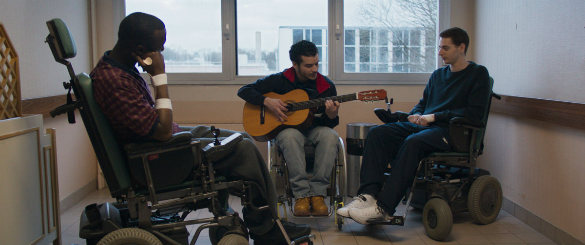 Foto Soufiane Guerrab, Moussa Mansaly, Pablo Pauly