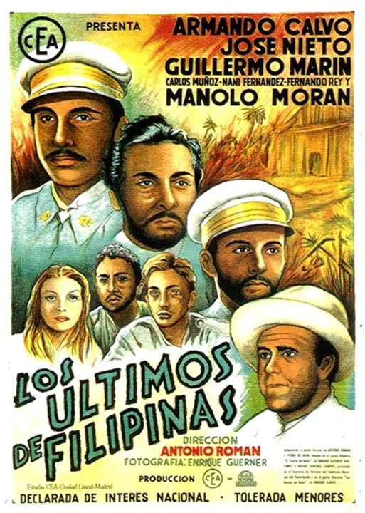 Los últimos de Filipinas : Cartel