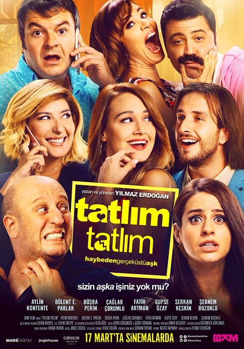 Cartel Büşra Pekin, Bülent Emrah Parlak, Serkan Keskin, Çağlar Çorumlu, Fatih Artman, Aylin Kontente, Şebnem Bozoklu, Gupse Özay