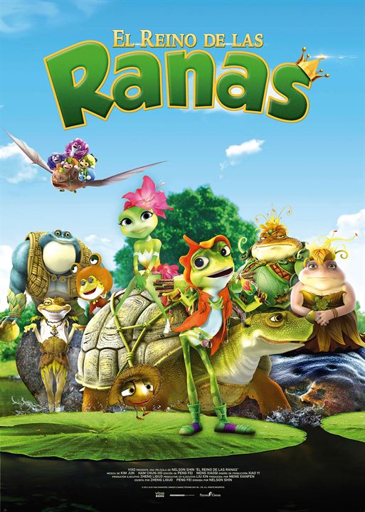 El reino de las ranas : Cartel
