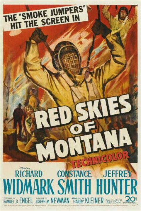 Cielo rojo de Montana : Cartel