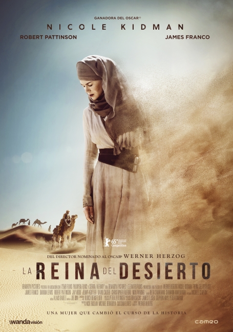 La reina del desierto : Cartel