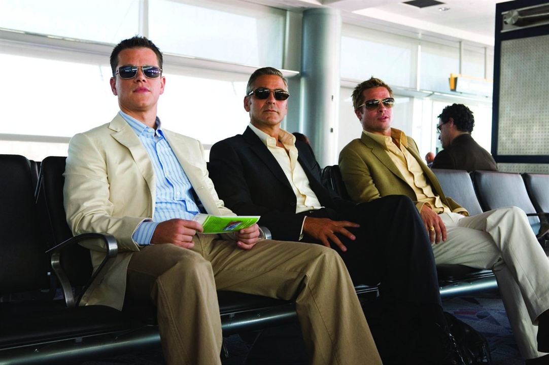 Ocean's 13 : Foto Matt Damon, Brad Pitt, George Clooney