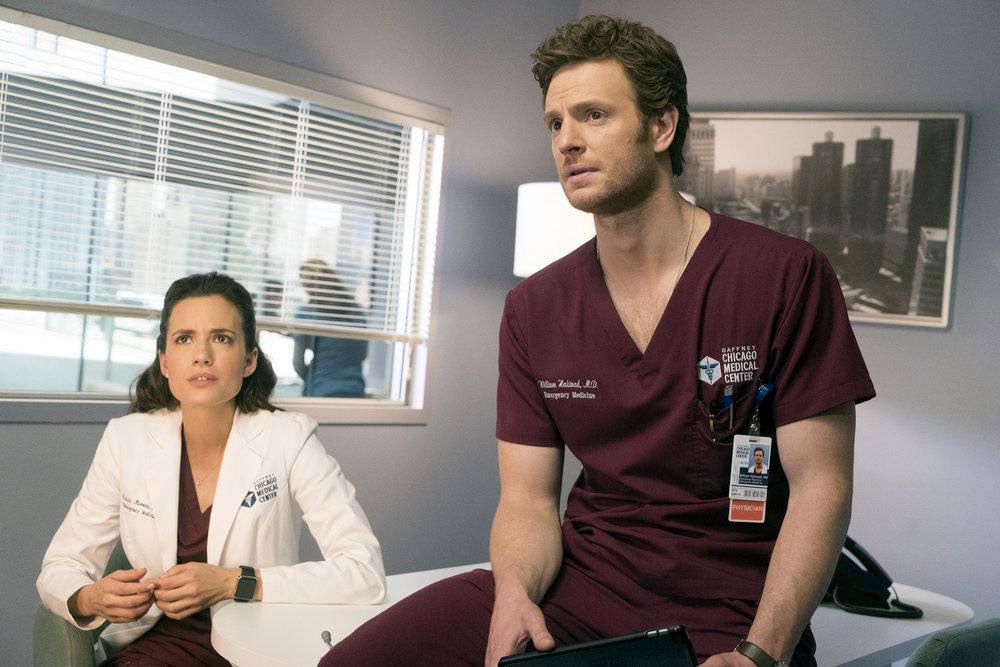 Chicago Med : Foto Nick Gehlfuss, Torrey DeVitto