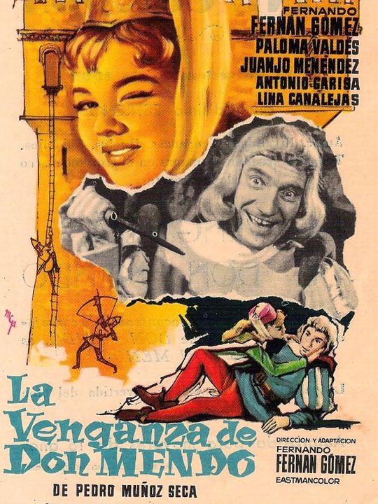 La venganza de Don Mendo : Cartel