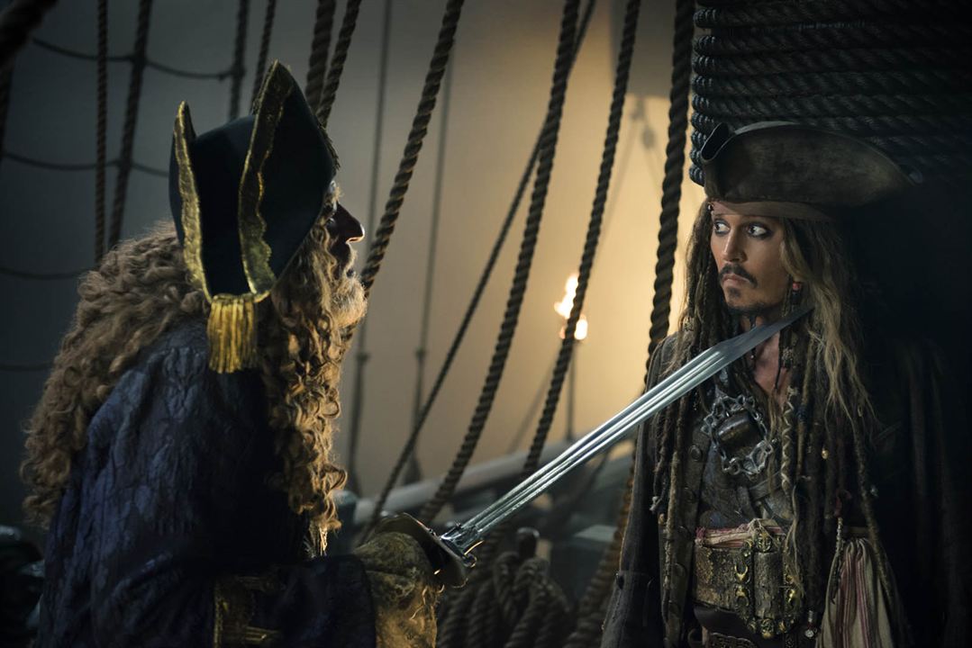 Piratas del Caribe: La venganza de Salazar : Foto Johnny Depp, Geoffrey Rush