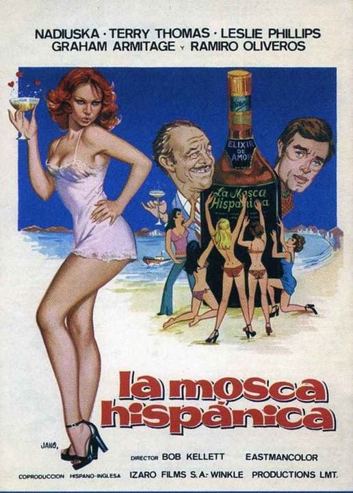 La mosca hispánica : Cartel