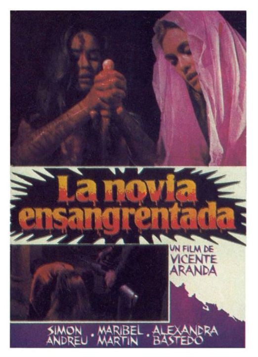 La novia ensangrentada : Cartel