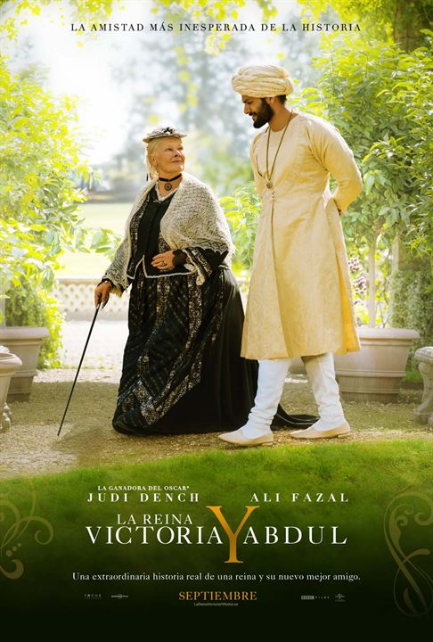 La reina Victoria y Abdul : Cartel