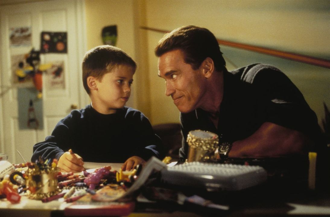 Un padre en apuros : Foto Arnold Schwarzenegger, Jake Lloyd