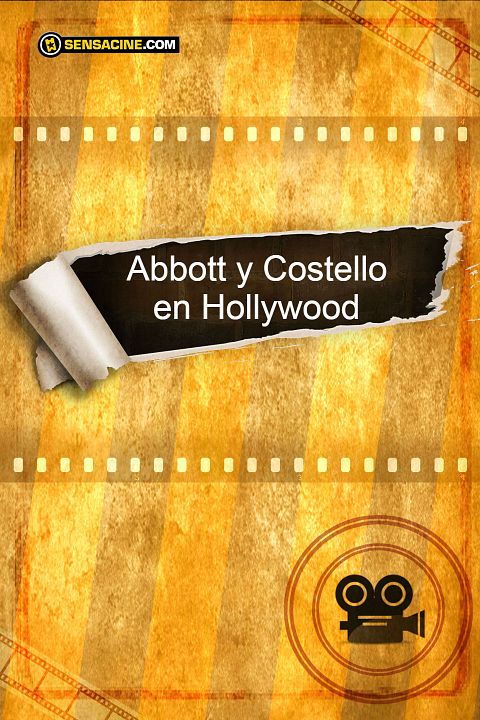 Abbott y Costello en Hollywood : Cartel