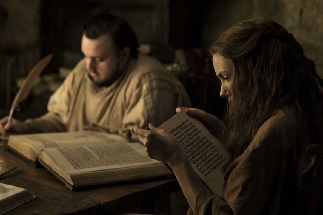 Foto Hannah Murray, John Bradley (II)