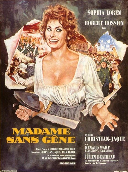 Madame Sans-Gene : Cartel