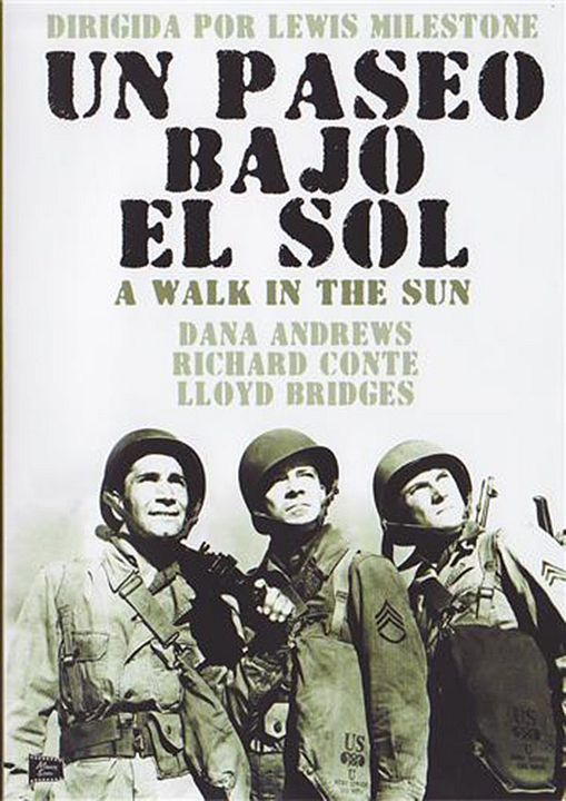 Un paseo bajo el sol : Cartel