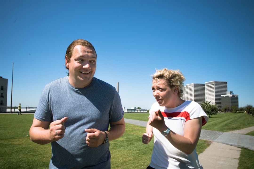 Foto Charly Hübner, Lina Beckmann