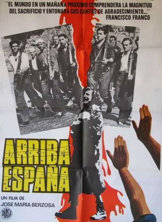 Arriba España : Cartel