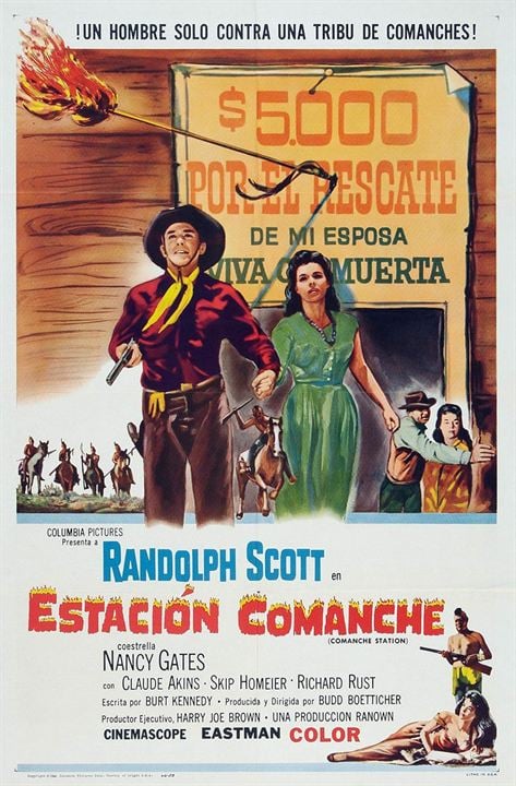 Estación Comanche : Cartel