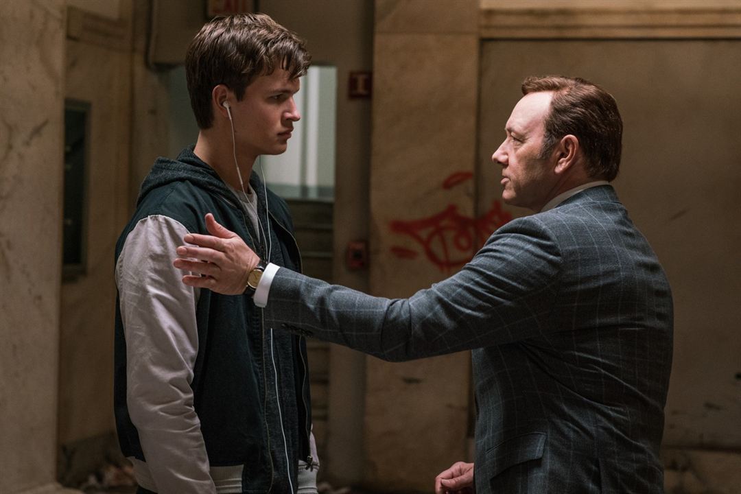 Baby Driver : Foto Kevin Spacey, Ansel Elgort
