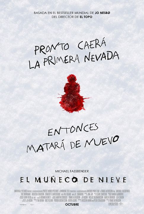 El muñeco de nieve : Cartel