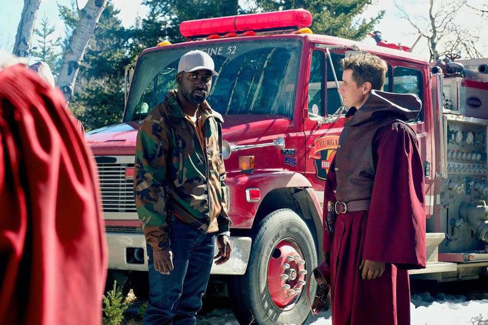 Wynonna Earp : Foto Brendan Fehr, Shamier Anderson