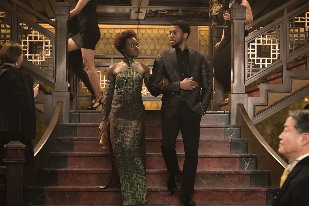 Black Panther : Foto Chadwick Boseman, Lupita Nyong'o