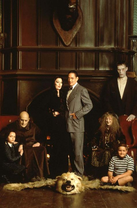 La Familia Addams : Foto Christopher Lloyd, Raúl Julia, Anjelica Huston, Christina Ricci, Judith Malina