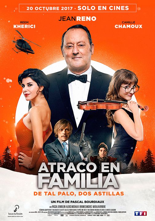 Atraco en familia : Cartel