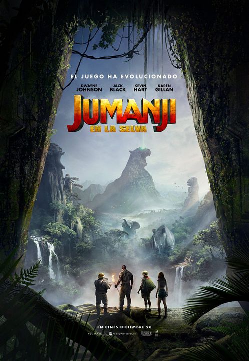 Jumanji: Bienvenidos a la jungla : Cartel