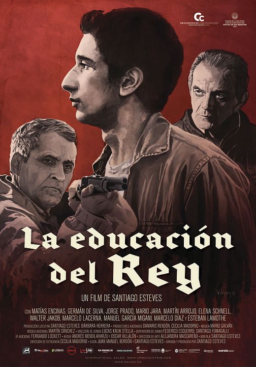 La educación del rey : Cartel