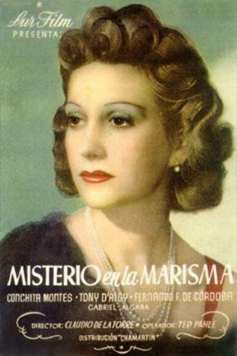 Misterio en la marisma : Cartel