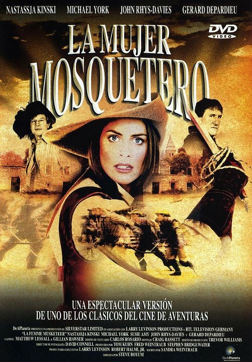 La mujer mosquetero : Cartel