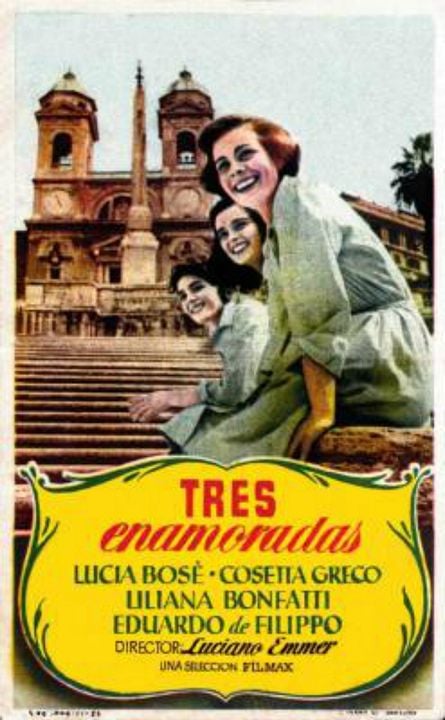 Tres enamoradas : Cartel