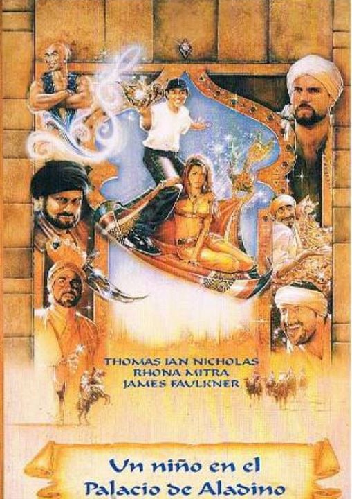 Un niño en el palacio de Aladino : Cartel
