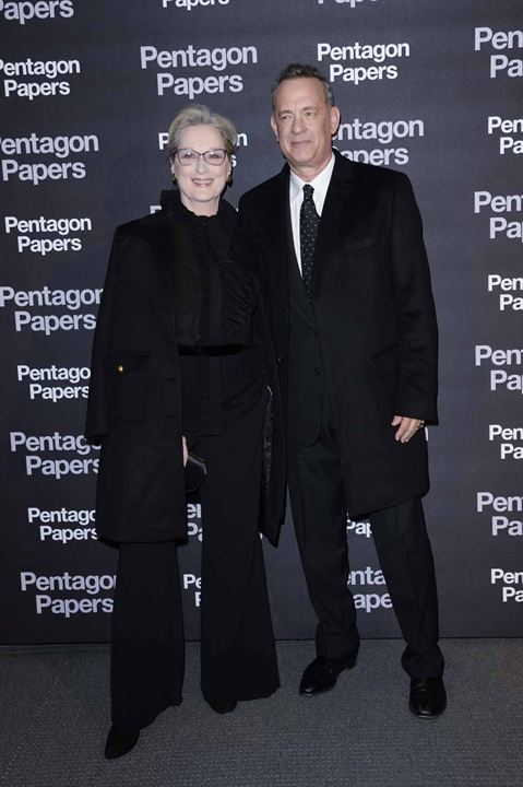 Los archivos del Pentágono : Couverture magazine Tom Hanks, Meryl Streep