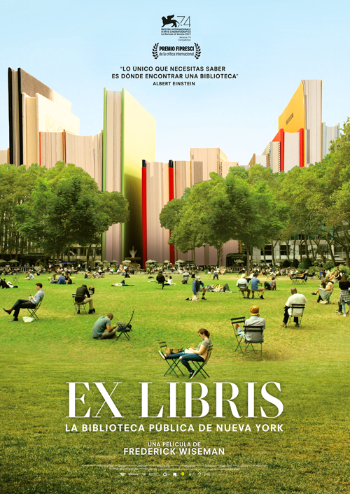 Ex Libris: La biblioteca pública de Nueva York : Cartel