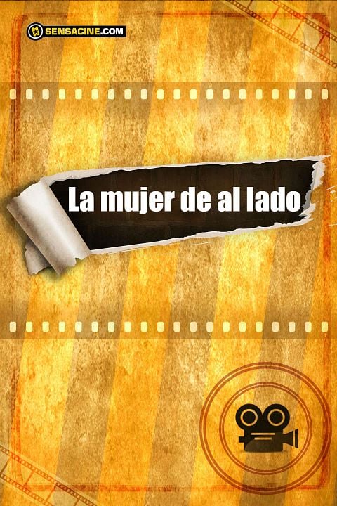 La mujer de al lado : Cartel