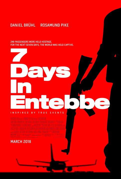 7 días en Entebbe : Cartel